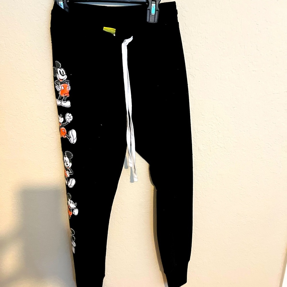 Disney’s Mickey Mouse sweatpants. GUC.